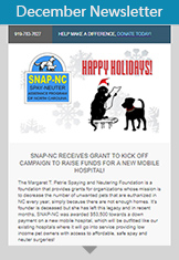 SNAP-NC December 2017 Newsletter